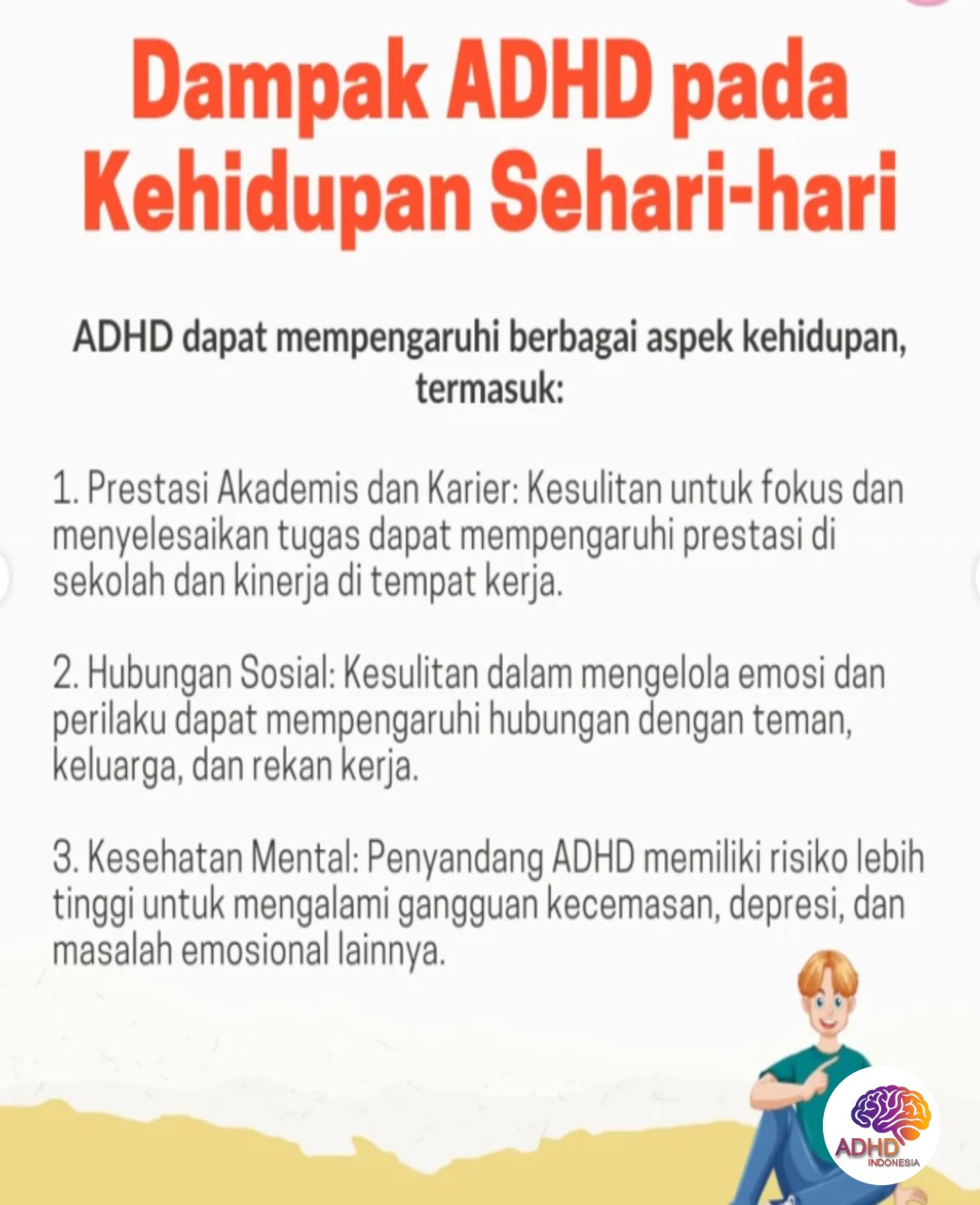 ADHD dan Hubungan Sosial Anak di Lingkungan Sekolah di Kabupaten Ngawi