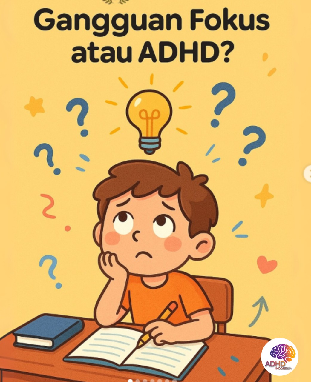 ADHD dan Kesulitan Fokus Anak: Edukasi untuk Keluarga di Kabupaten Ngawi