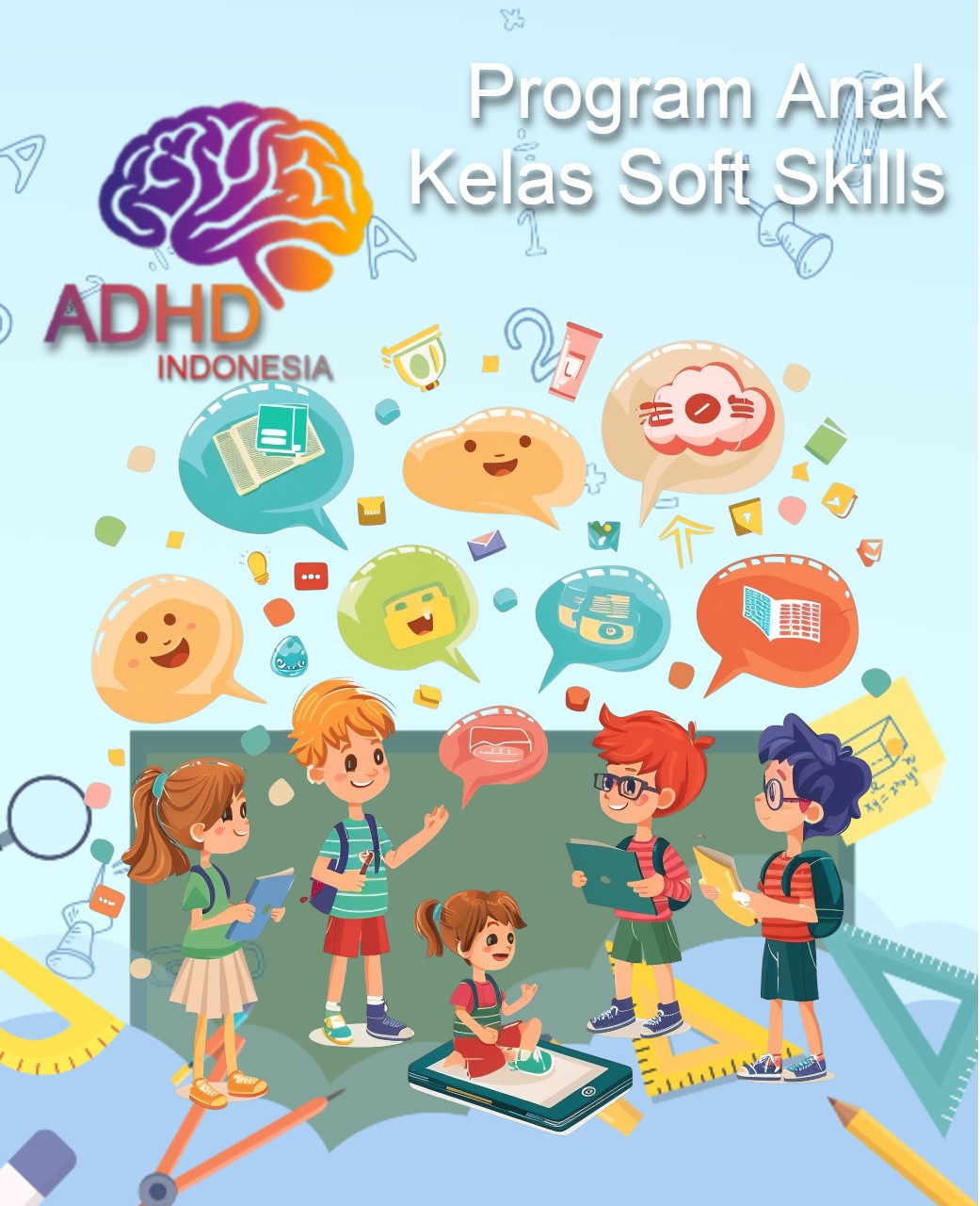 Program ADHD Indonesia Kabupaten Ngawi Kelas Soft Skills Anak ADHD