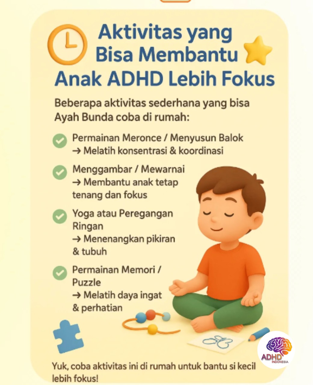 Pendekatan Edukatif yang Tepat untuk Anak ADHD di Kabupaten Ngawi