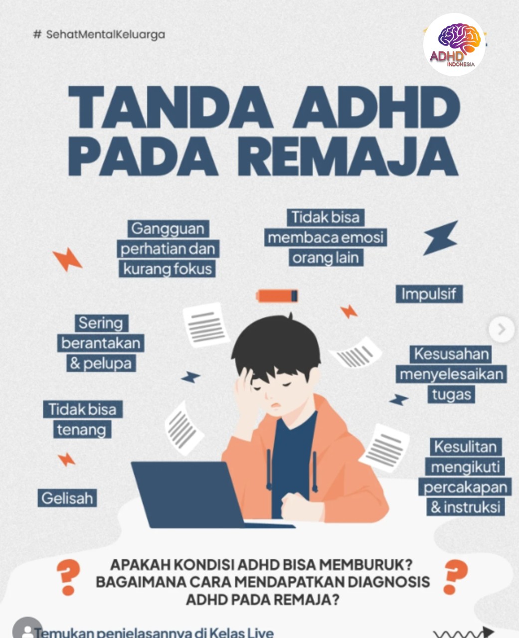 Screening ADHD Non-Diagnostik: Edukasi Awal bagi Orang Tua di Kabupaten Ngawi