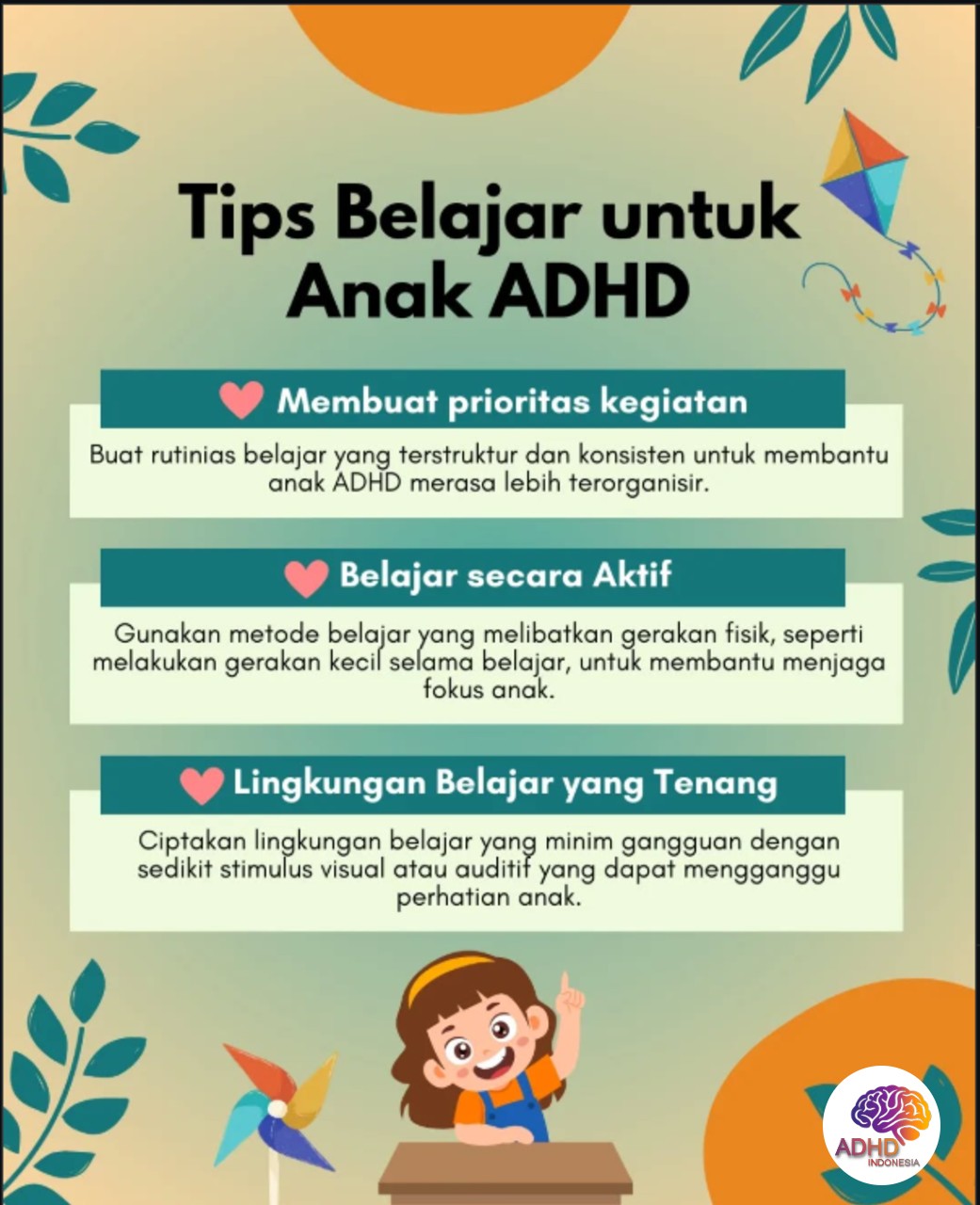 Strategi Belajar yang Cocok untuk Anak ADHD di Kabupaten Ngawi